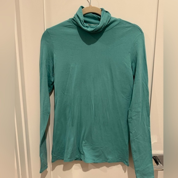 Peruvian Connection Extreme T-Neck | 96% Pima Cotton | light green - Picture 5 of 8